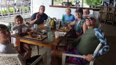 Pliskin/Catron Family, DoppStien's & Dave at Cooper Island